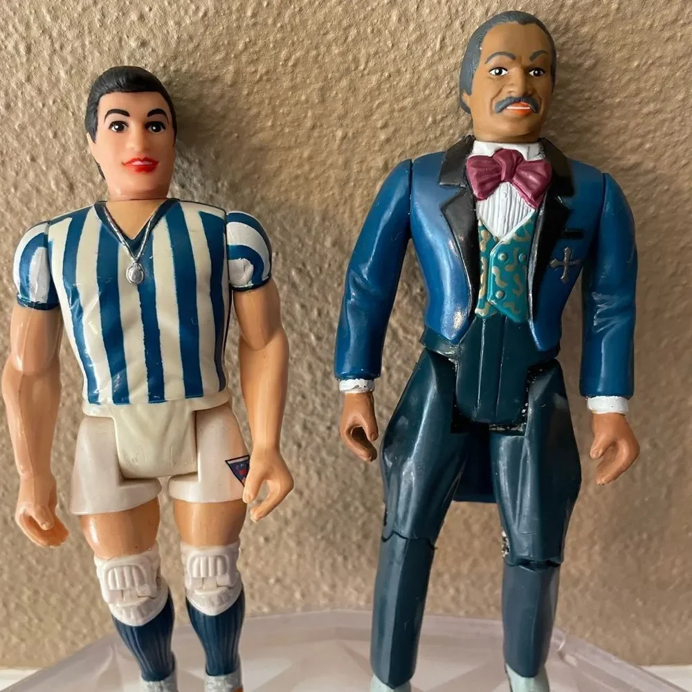 Pee Wee’s Playhouse Dolls King of Cartoons and Ricardo Referee 1988